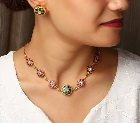 Gulmohar Necklace