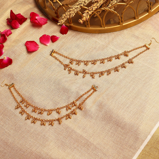 Meira Gold Ear Chain