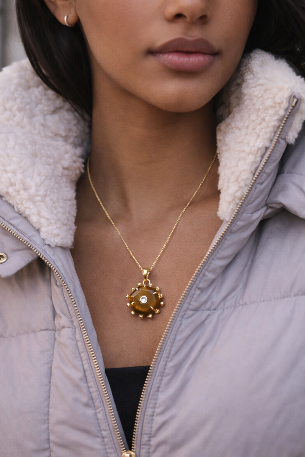 Solar Tiger Pendant