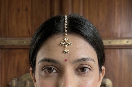 Lari Drop Kundan Tikka