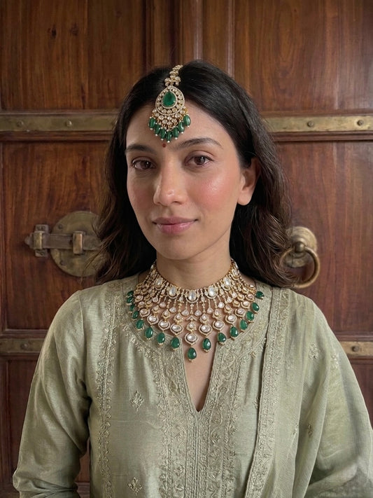 Noorani Polki Maangtikka