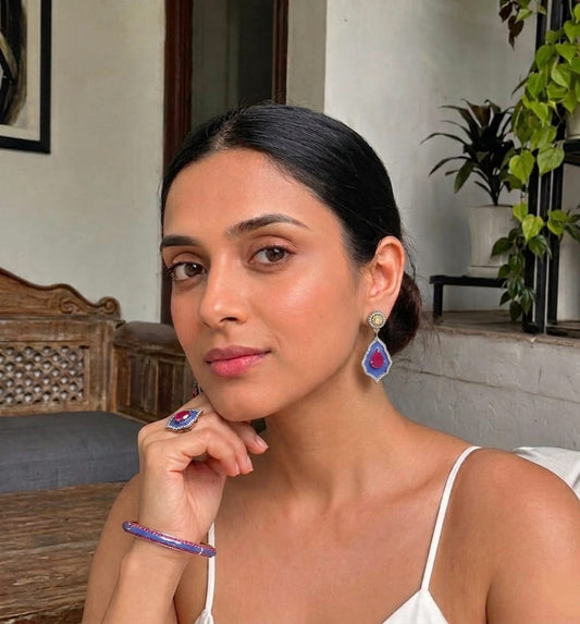 Blue Earrings