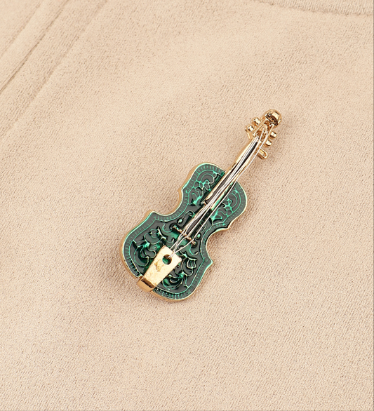 Violin in Green