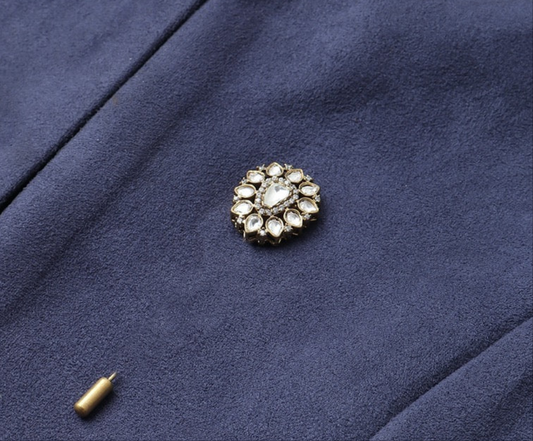 Polki Lapel Pin