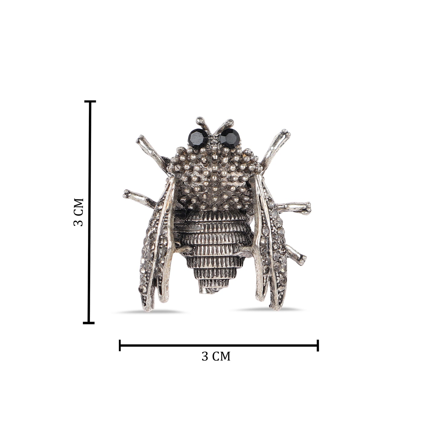 Bee in Silver