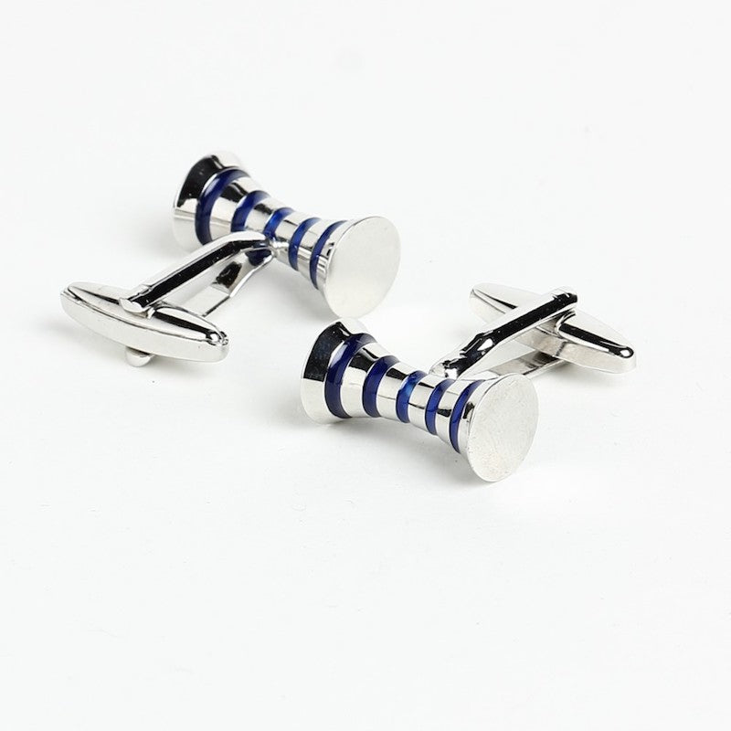 Silver and Blue