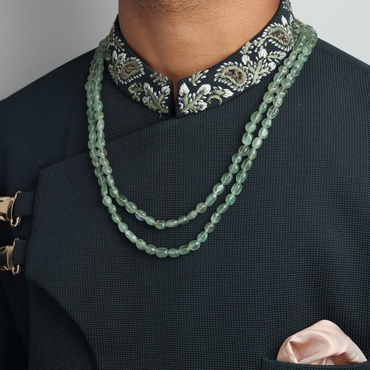 Mint Onyx 2 Line Mala