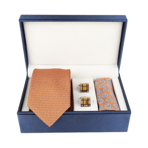 Mandarin Set with Silk Pocket Square