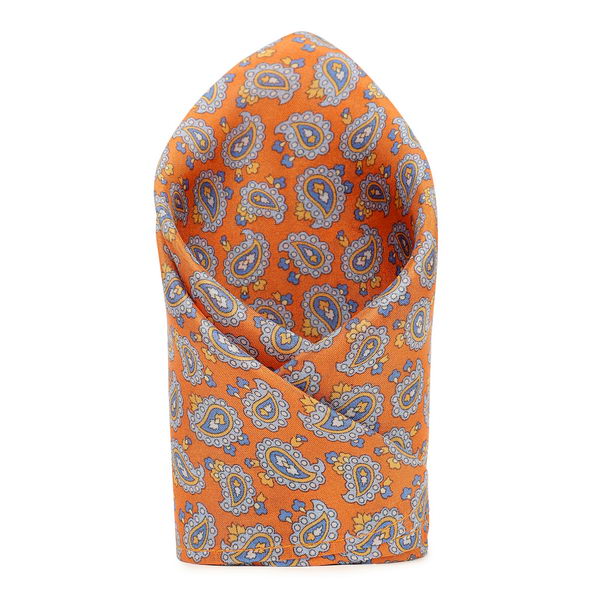 Mandarin Set with Silk Pocket Square