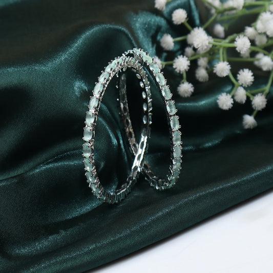Aanya Mint AD Bangles