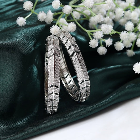 Kavya Patterned AD Bangles