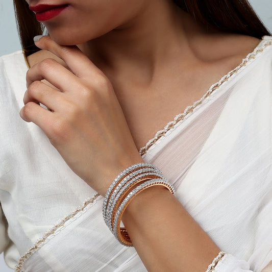 Single Line AD Bangle