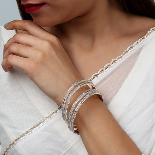 Amna Gold AD Bangle