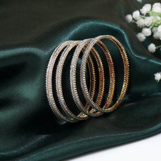 Amna Gold AD Bangle