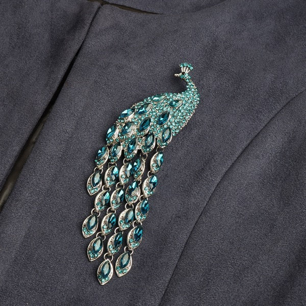Peacock in Moving Tassles