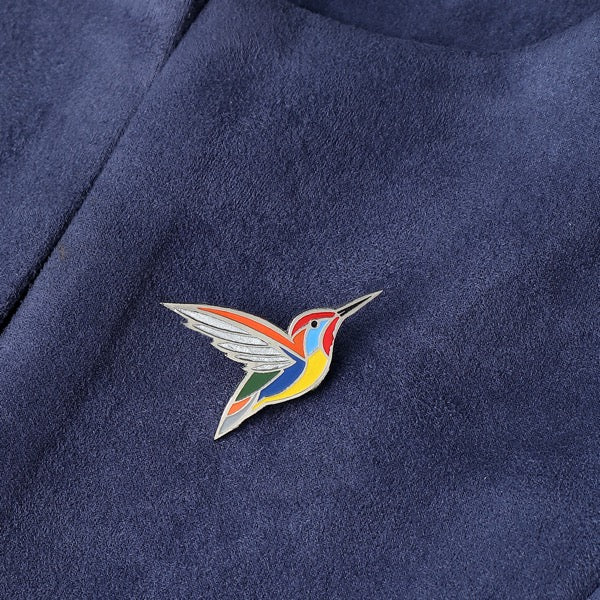 Hummingbird in Silver