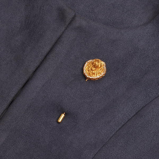 Roaring Lion Lapel Pin