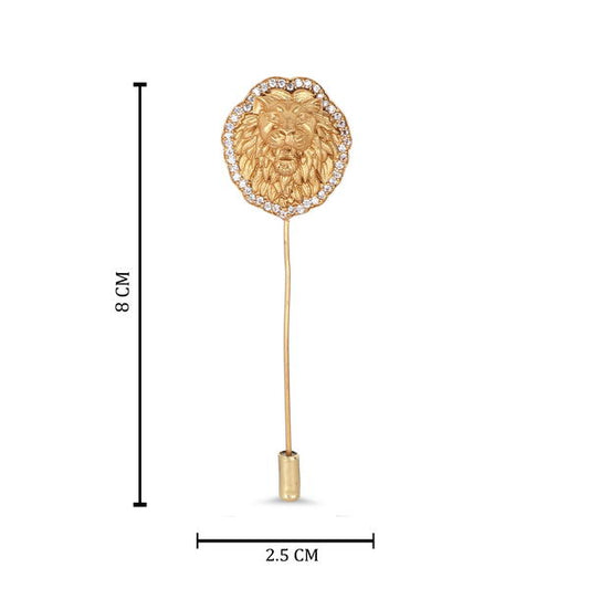 Roaring Lion Lapel Pin