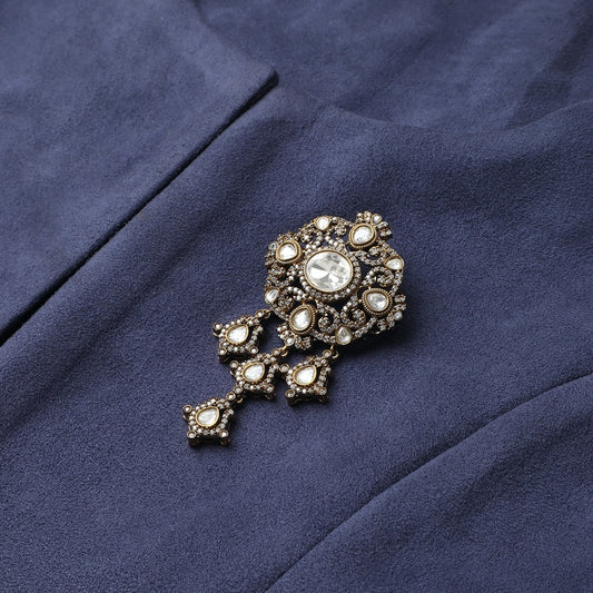 Royal Polki in White