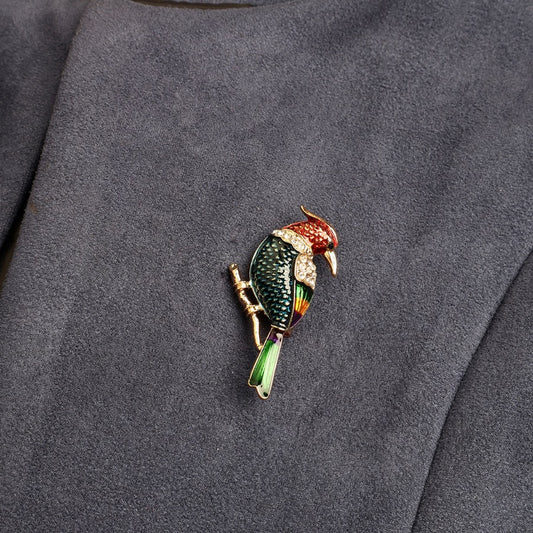 WoodPecker with Green