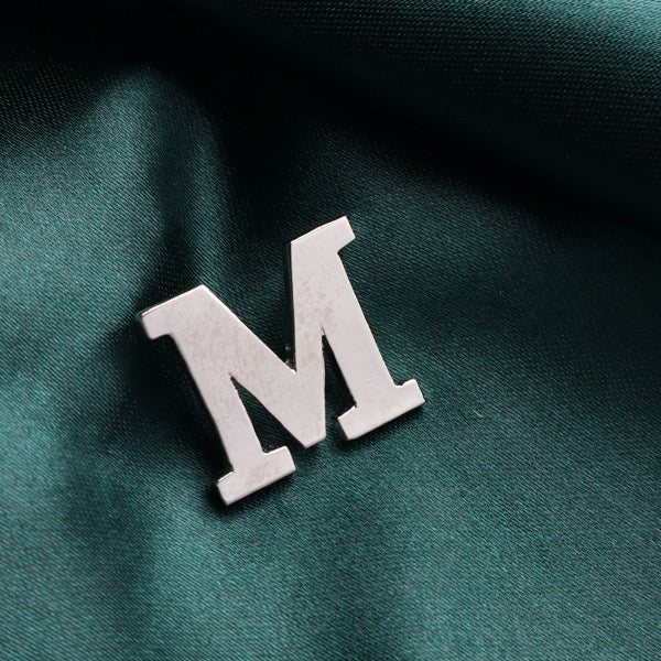 M in Silver