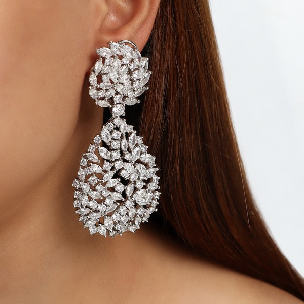 Floral Long Dangler