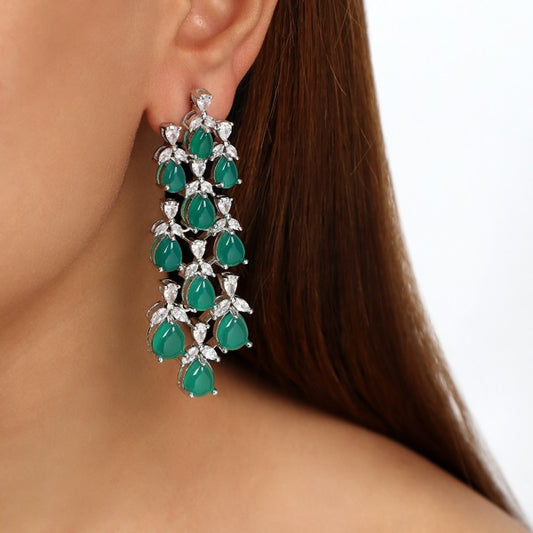 Green Onyx Tassle in AD