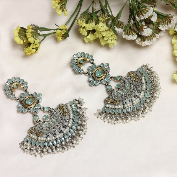 Chandrika Oxidised Earrings