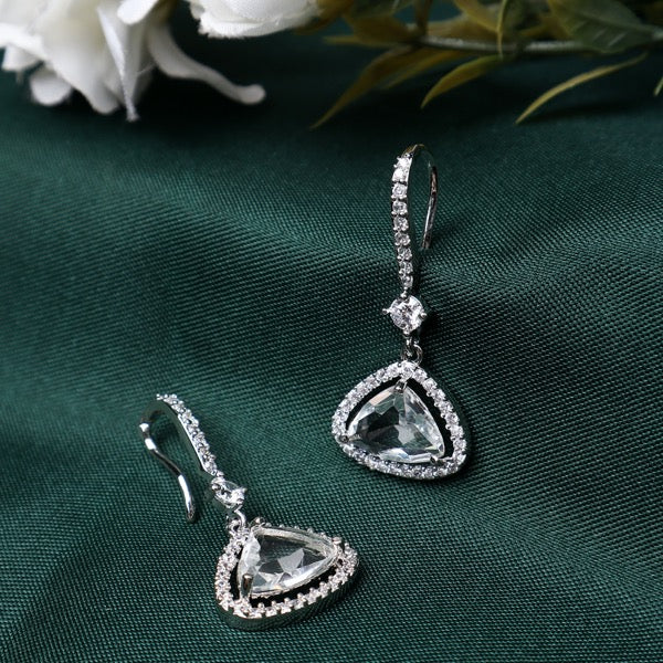 Triangular Hook Earrings