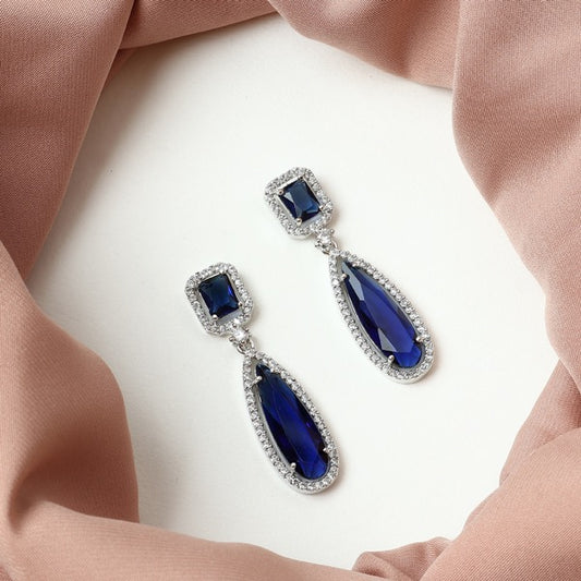 Ella Earrings in Sapphire