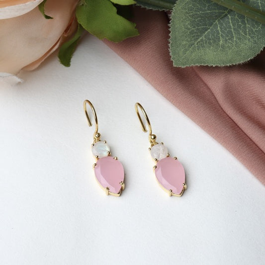 Pink And MoonStone Hangings
