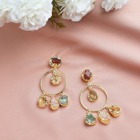 Uncut Stones Dangler