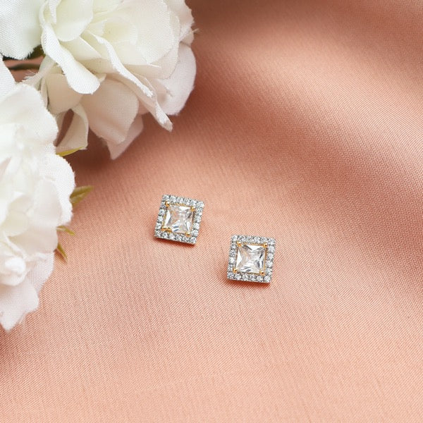 Square Solitaire Stud
