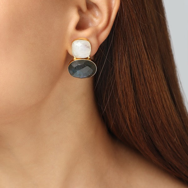 Double head in Moon and Black