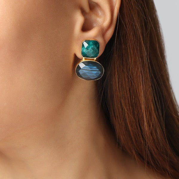 Double Head in Green and Labro