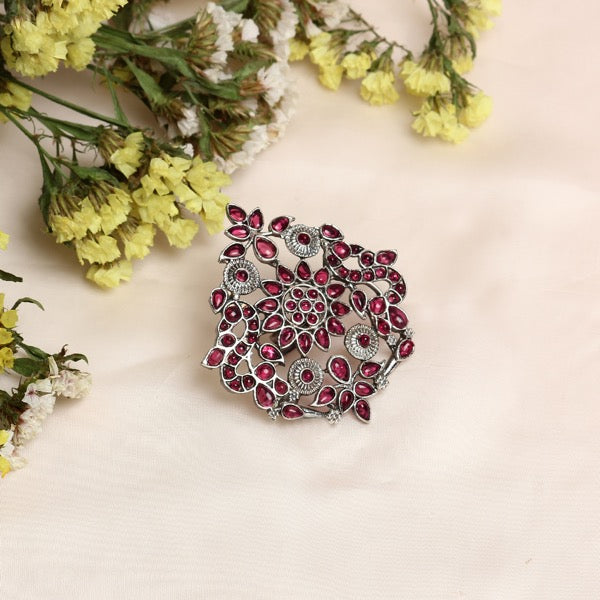 Maharani Ring in Ruby