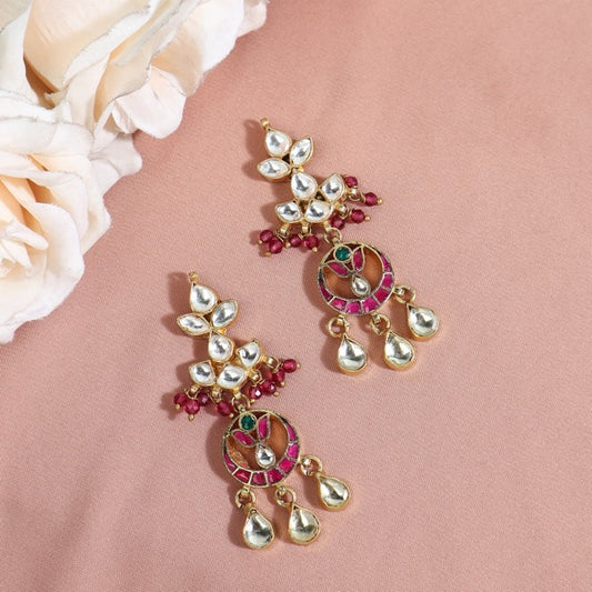 Aaiza Ahmedabadi Kundan Necklace