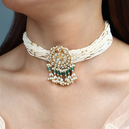 Roohi Pachi Kundan Choker