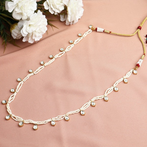 Sitara Pachi Kundan Pearl Haar