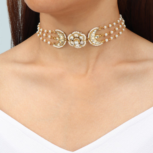 Diya Kundan Choker