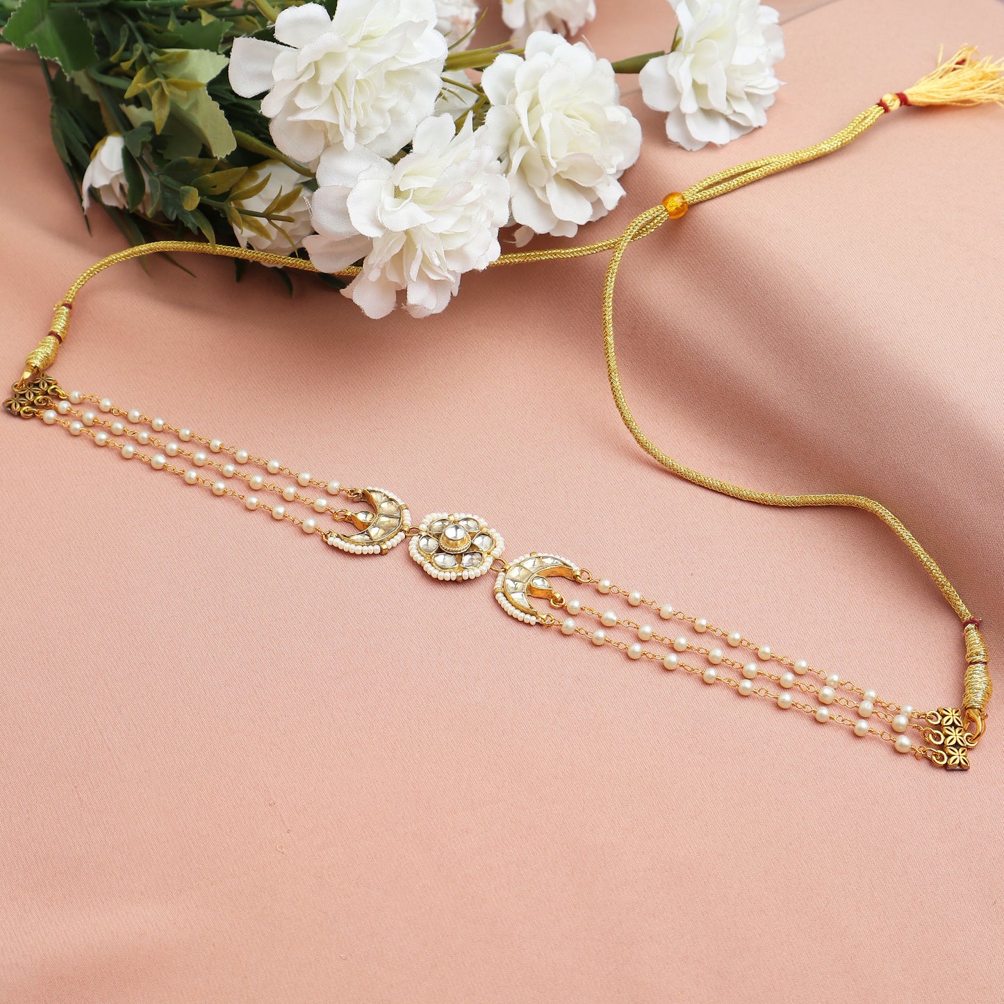 Diya Kundan Choker