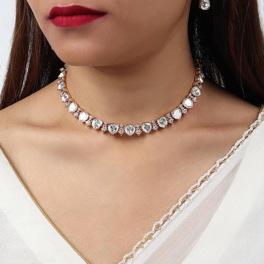Anam Polki Neckpiece