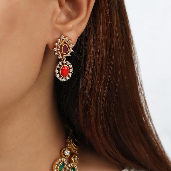 Zahra Navrattan Double Line Necklace