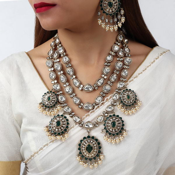 Afreen Multi Layer Polki Haar