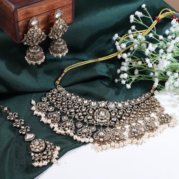 Sidra Polki Full Choker