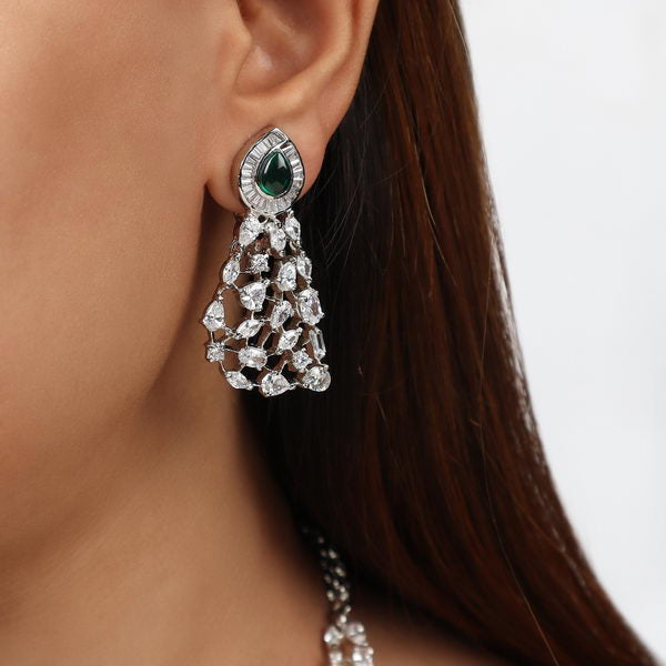 Natalie AD Set with Green Drops