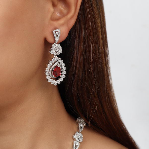 Atarah NeckPiece in Ruby