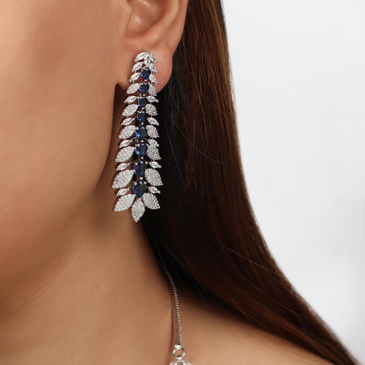 Naomi AD Set in Sapphire Blue