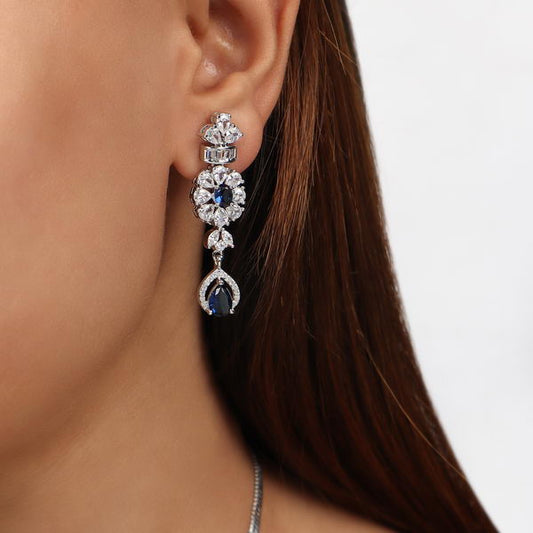 Eyana AD Set in Sapphire Blue