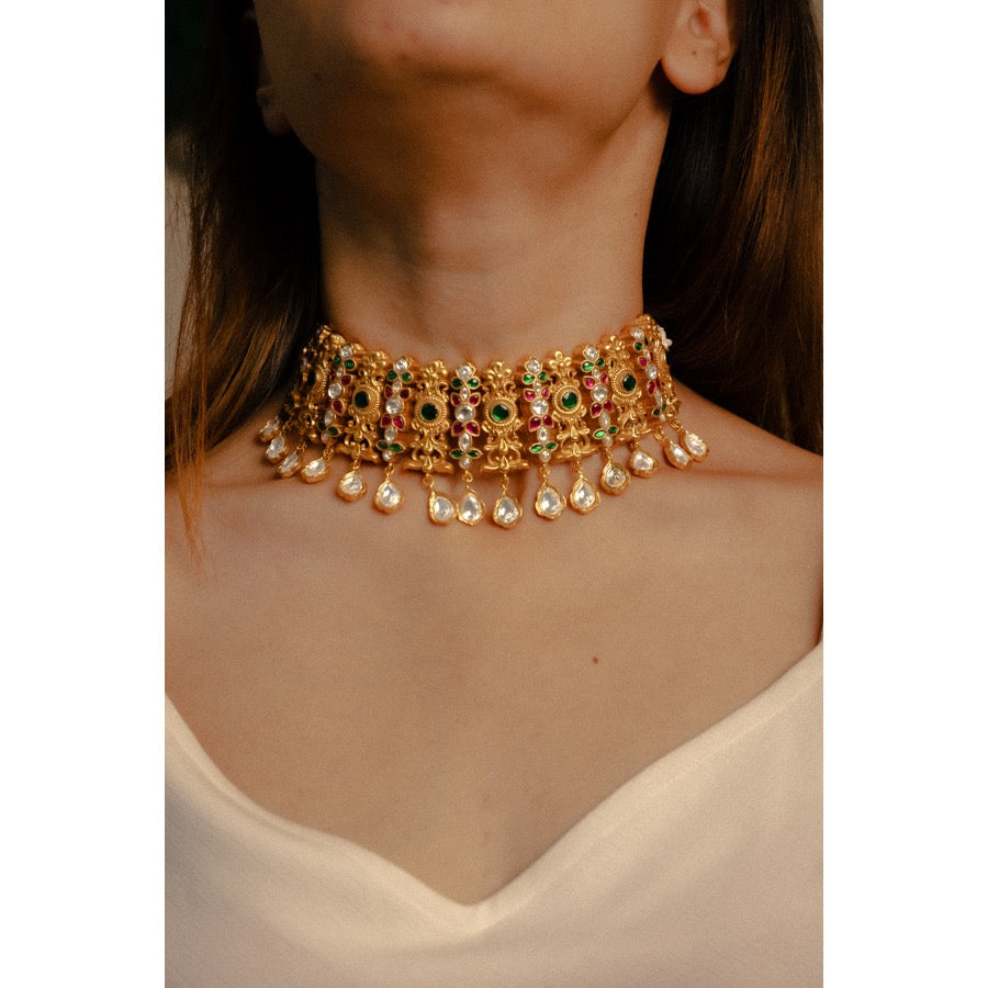 Huma Gold Plated Choker